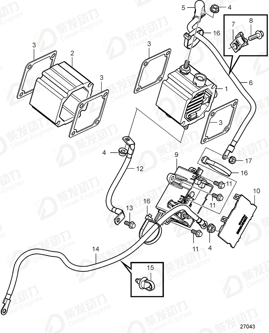 volvo penta Protective cap 842150 Drawing volvo penta Protective cap 842150 Drawing
